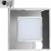 EMITHOR 48304 STEP LIGHT LED/1W,4000K, STEEL/MIRR EMITHOR 48304 STEP LIGHT LED/1W,4000K, STEEL/MIRR