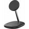 CANYON Bezdrátová nabíječka WCS-205 15W Qi2 2in1 Black CANYON Bezdrátová nabíječka WCS-205 15W Qi2 2in1 Black