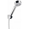 Cersanit ATON, Set ručná sprcha so sprchovou hadicou a 1-bodovým držiakom sprchy, Chróm, S951-024 Cersanit ATON, Set ručná sprcha so sprchovou hadicou a 1-bodovým držiakom sprchy, Chróm, S951-024