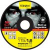 Rezný kotúč KOWAX IQ+ 5v1 115 x 1,6 x 22,2 (Oceľ,Nerez, Hliník, Liatina, PVC) Rezný kotúč KOWAX IQ+ 5v1 115 x 1,6 x 22,2 (Oceľ,Nerez, Hliník, Liatina, PVC)