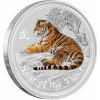 The Perth Mint strieborná minca Lunar Series II Year of Tiger 2010 1 oz