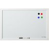 Biela magnetická tabuľa, 120x90cm (A0), popisná, biely drevený rám Biela magnetická tabuľa, 120x90cm (A0), popisná, biely drevený rám