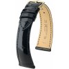 Čierny kožený remienok Hirsch London L 04307050-1 (Aligátorí koža) Hirsch Selection 18 mm Čierny kožený remienok Hirsch London L 04307050-1 (Aligátorí koža) Hirsch Selection 18 mm