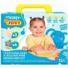 JOVI BABY plastelína 4x38g + 3 drevené valčeky