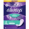 Always Daily Fresh Long slipové vložky bez parfumácie 52 ks Always Daily Fresh Long slipové vložky bez parfumácie 52 ks