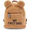 CHILDHOME - Detský batoh My First Bag Teddy Beige