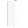 Cersanit Mille stena sprchového kúta walk -in 80 cm chróm lesklý/sklo priehľadné S161-005 Cersanit Mille stena sprchového kúta walk -in 80 cm chróm lesklý/sklo priehľadné S161-005