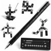 MAGNETICKÉ ANTISTRESOVÉ PERO MNOHOFUNKČNÉ FIDGET PEN DARČEK ČIERNE MAGNETICKÉ ANTISTRESOVÉ PERO MNOHOFUNKČNÉ FIDGET PEN DARČEK ČIERNE