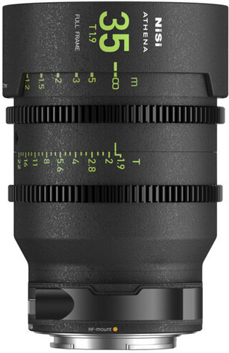 NiSi Cine Lens Athena Prime 35mm T1.9 Canon RF