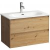 Kúpeľňová skrinka s umývadlom Laufen Lua 80x52,5x45,5 cm divoký dub H8600872671041 Kúpeľňová skrinka s umývadlom Laufen Lua 80x52,5x45,5 cm divoký dub H8600872671041