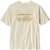 Pánske tričko Patagonia M's '73 Skyline Organic T-Shirt Veľkosť: XL / Farba: béžová Pánske tričko Patagonia M's '73 Skyline Organic T-Shirt Veľkosť: XL / Farba: béžová
