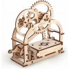 UGEARS 3D puzzle Mechanická krabička 61 dílků UGEARS 3D puzzle Mechanická krabička 61 dílků