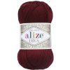 Alize Diva Tmavo bordová 57 Alize Diva Tmavo bordová 57