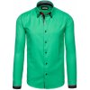 Pánska košeľa 120-2CO - Bolf S Zelená Pánska košeľa 120-2CO - Bolf S Zelená