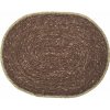 MADAM STOLTZ Prestieranie Seagrass Natural Rim – set 2 ks Tmavohnedé MADAM STOLTZ Prestieranie Seagrass Natural Rim – set 2 ks Tmavohnedé