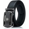 Bullcaptain pánsky kožený opasok automat Defense Čierny - V darčekovej krabičke / 115 cm Bullcaptain pánsky kožený opasok automat Defense Čierny - V darčekovej krabičke / 115 cm