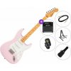 Fender Squier Classic Vibe '50s Stratocaster HT MN SET 2 Shell Pink Elektrická gitara Fender Squier Classic Vibe '50s Stratocaster HT MN SET 2 Shell Pink Elektrická gitara