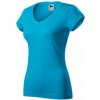 MALFINI FIT V-NECK 162 Tričko dámske 1624415 L 44 tyrkysová MALFINI FIT V-NECK 162 Tričko dámske 1624415 L 44 tyrkysová