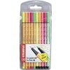 Fineliner & Filzstifte - STABILO point 88 + Pen 68 - 10er Pack - Neonfarben Fineliner & Filzstifte - STABILO point 88 + Pen 68 - 10er Pack - Neonfarben
