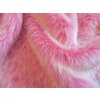 Umelá kožušina, ružový melír, 25 mm vlas metráž: min. 0,2 bm Umelá kožušina, ružový melír, 25 mm vlas metráž: min. 0,2 bm