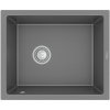 MEXEN MEXEN - Pedro granitový drez 1-miska 560x460 mm, sivá 6508561000-71 MEXEN MEXEN - Pedro granitový drez 1-miska 560x460 mm, sivá 6508561000-71