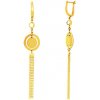 iBrill Zlaté dámske náušnice retiazkového typu 41153 iBrill Zlaté dámske náušnice retiazkového typu 41153
