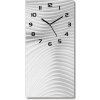 Nástenné hodiny tiché Abstrakcie línia 30x60 cm Nástenné hodiny tiché Abstrakcie línia 30x60 cm