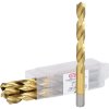 KS Tools 330.4125 HSS TiN špirálový vrták, 12.5 mm, DIN 338, 5 ks; 330.4125 KS Tools 330.4125 HSS TiN špirálový vrták, 12.5 mm, DIN 338, 5 ks; 330.4125