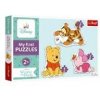 Baby puzzle Medvídek Pú 3v1 Baby puzzle Medvídek Pú 3v1