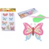 Kreatívna sada diamond nálepky motýľe Kreatívna sada diamond nálepky motýľe
