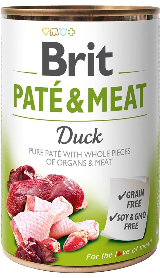Brit Paté & Meat Duck 24 x 400 g