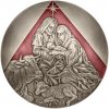Česká mincovna Strieborná konvexná Vianočná medaila - Betlehem, smalt patina stand 31,1 g Česká mincovna Strieborná konvexná Vianočná medaila - Betlehem, smalt patina stand 31,1 g