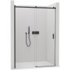 CERANO - Sprchové posuvné dvere Santoro Ľ/P - 8 mm - čierna matná, transparentné sklo - 150x195 cm CER-8050BD7263 CERANO - Sprchové posuvné dvere Santoro Ľ/P - 8 mm - čierna matná, transparentné sklo - 150x195 cm CER-8050BD7263