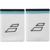 Babolat Terry Jumbo Wristband 2025 potítka biela-modrá - 1 pár Babolat Terry Jumbo Wristband 2025 potítka biela-modrá - 1 pár
