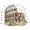 WOOD YOU DO 410-dielne Puzzle Veľké drevené Puzzle , 410-dielne puzzle Koloseum WOOD YOU DO 410-dielne Puzzle Veľké drevené Puzzle , 410-dielne puzzle Koloseum