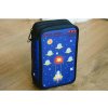 Carioca Peračník 3 zips Pixel modrý Carioca Peračník 3 zips Pixel modrý