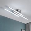 Stropné svietidlo Riserva sivé moderné 3-bodové LED 18 W 1680 lm Stropné svietidlo Riserva sivé moderné 3-bodové LED 18 W 1680 lm