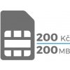 MXM SIM karta (200,-Kč / 200 MB) MXM SIM karta (200,-Kč / 200 MB)