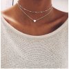 Girly Strieborný náhrdelník NL06/SILVERHEART2