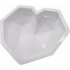Cesil Silikónová forma na pečenie/na mrazené dezerty Diamantové srdce Cesil Silikónová forma na pečenie/na mrazené dezerty Diamantové srdce