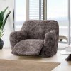 Bielastické poťahy MARMO hnedé relaxačné kreslo (š. 70 - 90 cm) Doprava zadarmo Bielastické poťahy MARMO hnedé relaxačné kreslo (š. 70 - 90 cm) Doprava zadarmo