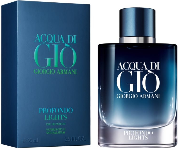 Armani Acqua di Gio Profondo Lights parfumovaná voda pánska 75 ml
