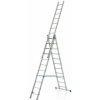 Rebrík trojdielny univerzálny EUROSTYL, 3x 9 schodov Rebrík trojdielny univerzálny EUROSTYL, 3x 9 schodov