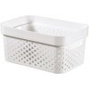 CURVER Úložný box INFINITY 4,5 l recyklovaný plast bílý