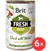Brit Fresh Duck with Millet 6 x 400 g