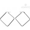 ADANITO BK33424A - Náušnice z chirurgickej ocele štvorec 36 mm ADANITO BK33424A - Náušnice z chirurgickej ocele štvorec 36 mm