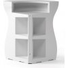 PLUST collection Barový pult Bartolomeo Corner – biely PLUST collection Barový pult Bartolomeo Corner – biely