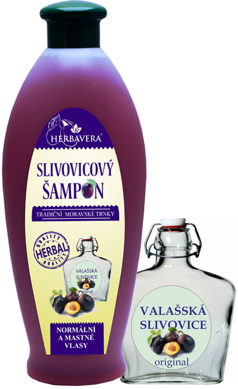 Herbavera slivovicový šampón 550 ml