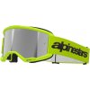 ALPINESTARS okuliare VISION 3 WORDMARK fluo yellow mirror silver ALPINESTARS okuliare VISION 3 WORDMARK fluo yellow mirror silver