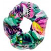 Scrunchie gumička do vlasov VFstyle neónové lístočky Scrunchie gumička do vlasov VFstyle neónové lístočky